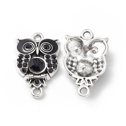 Alloy Rhinestone Connector Charms FIND-C019-10AS-04-1