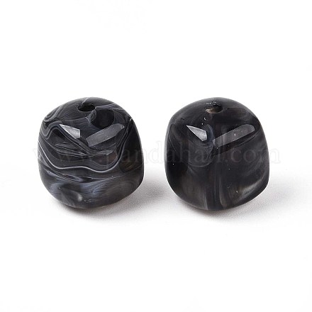 Непрозрачные акриловые бусины&nbsp;OACR-ZX006-33N-1