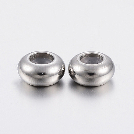 202 Stainless Steel Beads X-STAS-F148-7mm-07P-1