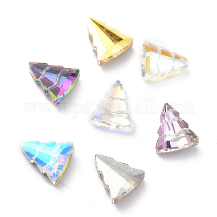 Cabujones de cristal de rhinestone RGLA-P034-02A-1