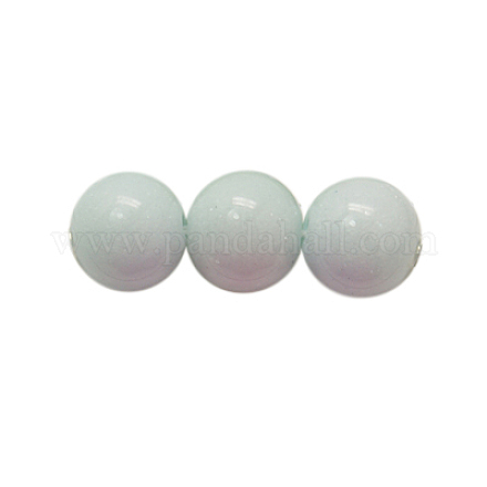 Chapelets de perles en jade Mashan naturel G-H1626-6MM-31-1-1