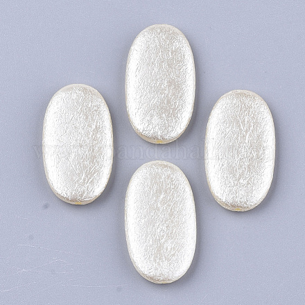 Perles d'imitation perles en plastique ABS OACR-T017-10-1