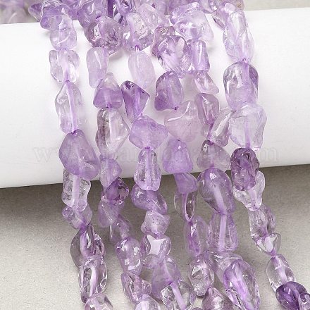 Natürlichen Amethyst Perlen Stränge G-B161-A02-1