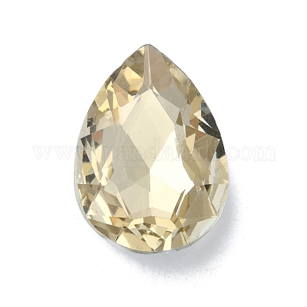 Граненые стеклянные стразы кабошоны&nbsp;GGLA-C032-09-1