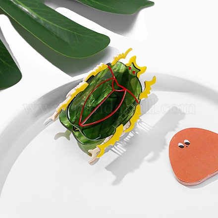 Заколки для волос с когтями из ацетата целлюлозы (смола) PW-WG893BF-01-1