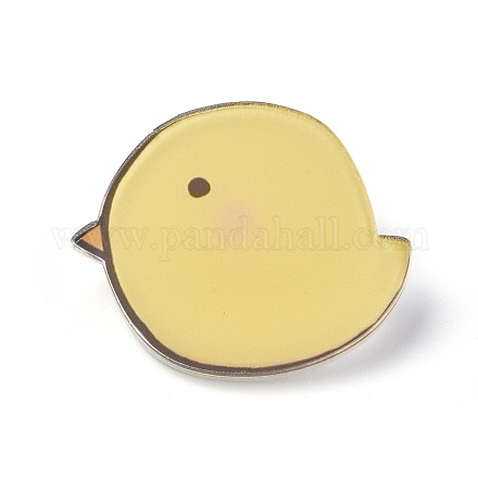 Acrylic Badges Brooch Pins JEWB-E676-04-1
