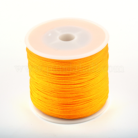 ナイロン糸  オレンジ  1mm  約87.48ヤード（80m）/ロール NWIR-S005-16-1