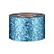 Shining Laser Transfer Foil Nail Sticker Decals, for Nail Tips Decorations, Cadet Blue, 40mm, 120m/roll