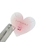 Paper Jewelry Display Cards, Heart, 6.4x7cm