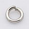 Tarnish Resistant 304 Stainless Steel Open Jump Rings, Stainless Steel Color, 9x1.5mm, Inner Diameter: 6mm