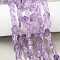 Natural Amethyst Beads Strands, Nuggets, Tumbled Stone, 6~10x6~8x4~5mm, Hole: 1mm, about 28~30pcs/strand, 7.87''(20cm)