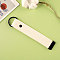 Alloy Polyester Keychains, Rectangle, with Spring Gate Rings, Black, 194mm