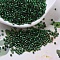MIYUKI Delica Beads, Cylinder, Japanese Seed Beads, 11/0, (DB0148) Silver Lined Emerald, 1.3x1.6mm, Hole: 0.8mm, about 20000pcs/bag, 100g/bag