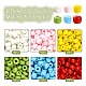 540Pcs 6 Colors 6/0 Glass Seed Beads SEED-YW0001-88-2