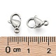 304 Stainless Steel Lobster Claw Clasps X-STAS-AB12-1-3