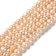 Natural Cultured Freshwater Pearl Beads Strands PEAR-E018-77-1