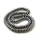 Non-magnetic Synthetic Hematite Beads Strands X-G-E165-2C-2