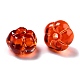 Perles de verre transparentes thème automne GLAA-P049-A-4