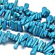 Nuggets Synthetic Turquoise Bead Strands G-M267-02-1