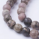 Chapelets de perles en rhodonite naturelle G-G735-80-10mm-3