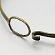 Accessoire de bricolage de bracelet en laiton X-BJEW-B133-01AB-NF-3
