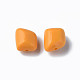 不透明なアクリルビーズ  ポリゴン  オレンジ  17.5x15.5x11mm  穴：2mm  約230個/500g MACR-S373-15A-A07-2