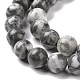 Natürliche Jade Perlen Stränge G-E185-01-4