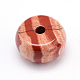 Rondelle di perle di diaspro rosso naturale G-F216-09-2
