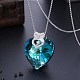 925 Sterling Silver Pendant Necklaces NJEW-BB32406-3