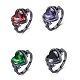 Chic Brass Cubic Zirconia Finger Rings RJEW-BB23163-8A-2