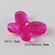 Transparent Acrylic Beads TACR-R13-2-2