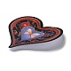 Наклейки в форме сердца из ПВХ в готическом стиле DIY-M051-02-3