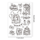 Klarsichtstempel aus PVC-Kunststoff&nbsp;DIY-WH0448-0721-6