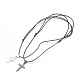 304 Stainless Steel Pendant Necklaces NJEW-JN02180-1