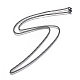 304 Stainless Steel Curb Chain Necklaces NJEW-L162-01A-B-2