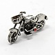 Retro Men's 304 Stainless Steel Mini 3D Motorcycle Pendants STAS-O044-54-1