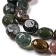 Chapelets de perles en agate indienne naturelle G-M420-D11-01-4