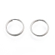 304 anelli portachiavi in ​​acciaio inox STAS-N092-171A-01P-1