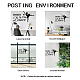 PVC Quotes Wall Sticker DIY-WH0200-096-4