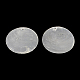 Flat Round Capiz Shell Pendants X-SSHEL-R035-12-1