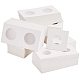 PandaHall Elite 300 pcs 6 Sizes White Cardboard Coin Holder Coin Flip Flip Mega Assortment for Coin Collection Supplies PH-AJEW-P001-01-1
