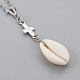 Cowrie Shell Beads Jewelry Sets SJEW-JS01008-3