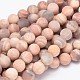 Rondes sunstone naturelle perles brins G-K068-29-10mm-1