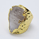 Регулируемые кольца из натурального смешанного камня RJEW-L079-M-2