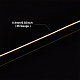 Benecreat 1 ロール丸銅線  ジュエリー作りのための  ライトゴールド  26ゲージ  0.4mm  約393.70フィート（120m）/ロール CWIR-BC0001-35B-LG-5