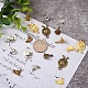Cheriswelry 18pcs 9 pendentifs en alliage de zinc de style FIND-CW0001-21-5