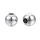 Perles rondes en 304 acier inoxydable STAS-TAC0004-4mm-P-3