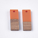 Colgantes de resina y madera de nogal RESI-S358-79I-2