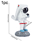 GORGECRAFT Astronaut Phone Holder 3D Cartoon Spaceman Figurine Space Design Smartphone Tablet Stands Mobile Cell Phones Bracket Supporters for Car Desk Home Office Gifts Decorations DJEW-WH0033-19-2