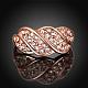 Los anillos de dedo de bronce Checa rhinestone para las mujeres exquisitas RJEW-BB02138-7-2